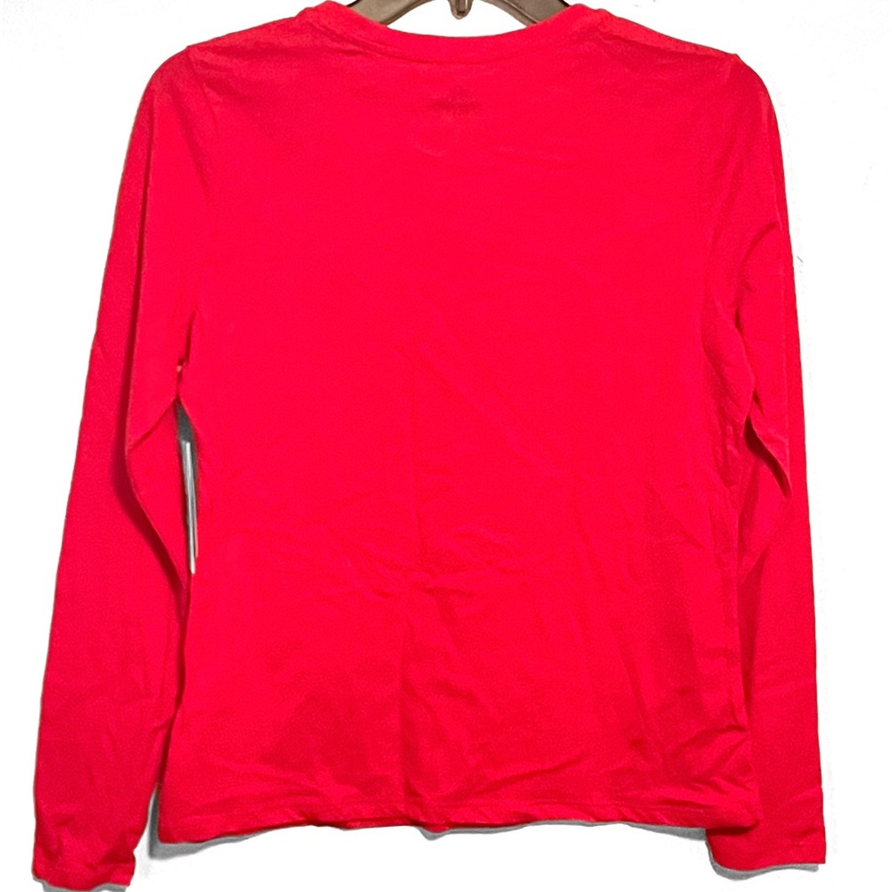 Red Juicy Long Sleeve Tee By Juicy Couture - Picture 2 of 4